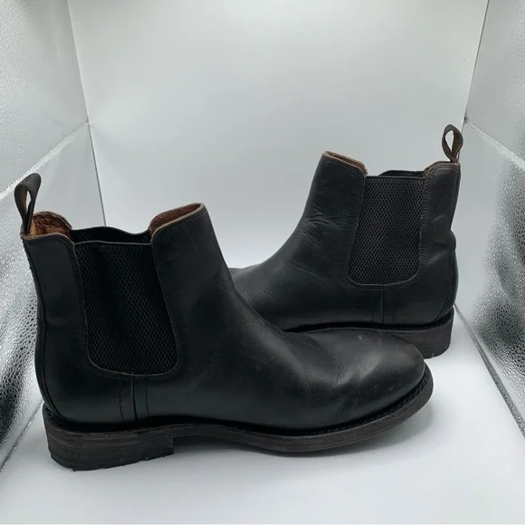 NWOB Frye Men's Bowery TYLER Chelsea Boot size 8 distressed 1624 - Picture 11 of 14